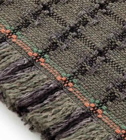 GAN Garden Layers Checks rug Green 02GA320URG6-90200 Green