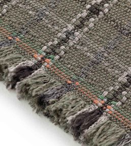 GAN Garden Layers Tartan rug Green 141750-US Green