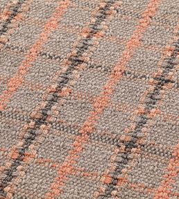 GAN Garden Layers Tartan rug Terracotta 45516-141710-US Terracotta