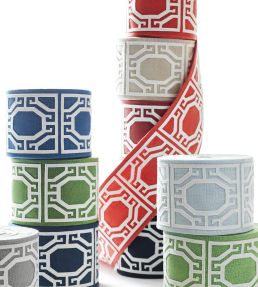 Gate Applique Tape Trimming by Thibaut Linen