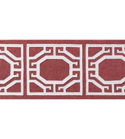 Gate Applique Tape Trimming by Thibaut Cranberry
