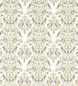 Gawthorpe Cream Fabric by Studio G Charcoal