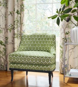 Genie Fabric by Thibaut True Blue