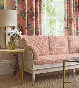 Genie Fabric by Thibaut Terracotta