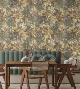 Gentlemen Birds Wallpaper by Brand McKenzie Autumn