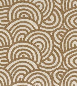 Geode Fabric by Camengo Ocre