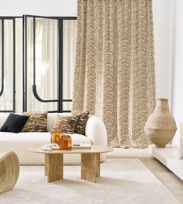 Geode Fabric by Camengo Ocre