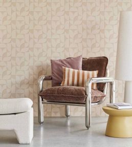 Geometric Arches Wallpaper by Eijffinger Neutral