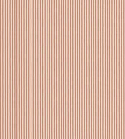 George Ticking Fabric by George & Minnie Terracotta