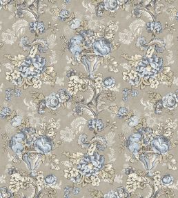 Georgia Fabric by Lewis & Wood Blue Oyster