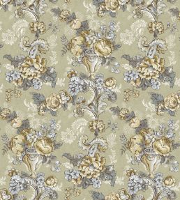 Georgia Fabric by Lewis & Wood Gold Slate