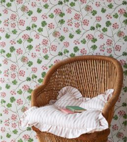 Geraniums Wallpaper by Sophie Harpley Original
