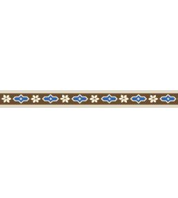 Gerdas Bard Wallpaper by Borastapeter Blue/Brown
