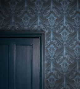Gershwing Wallpaper by Divine Savages Blue Jay
