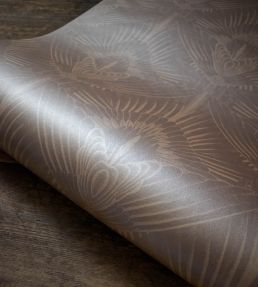 Gershwing Wallpaper by Divine Savages Charleston Blush