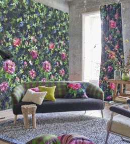 Gertrude Rose Fabric by Designers Guild Fuchsia