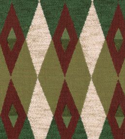 Giardino Fabric by MINDTHEGAP Green/Brown