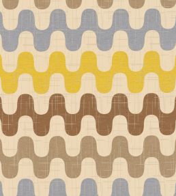Giardino Fabric by Nobilis Blue / Yellow