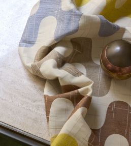 Giardino Fabric by Nobilis Blue / Yellow