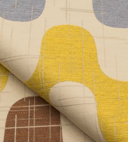 Giardino Fabric by Nobilis Blue / Yellow