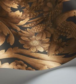 Gibbons Carving Wallpaper by Cole & Son Bronze