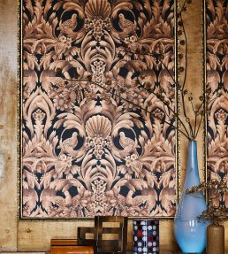 Gibbons Carving Wallpaper by Cole & Son Soot