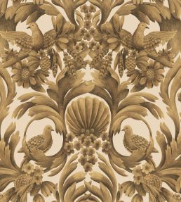 Gibbons Carving Wallpaper by Cole & Son Gold