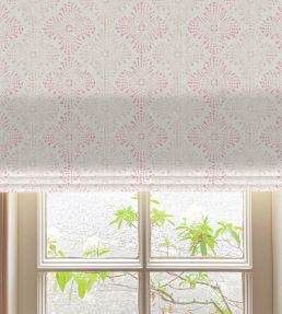 Gili Fabric by Kate Medlicott Panther-Rose