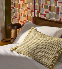 Gilman Cushion 40 x 60cm by Villa Nova Ochre