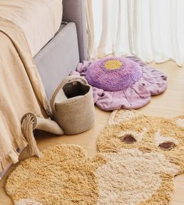 Lorena Canals Ginger the cat rug Chestnut C-GINGER Chestnut