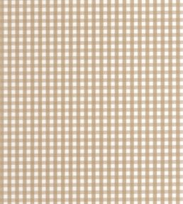 Gingham Charm Wallpaper by Casadeco Camel
