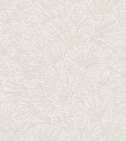 Ginkgo Wallpaper by Eijffinger White/Cream