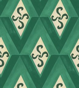 Girandola Wallpaper by MINDTHEGAP Emerald