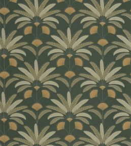 Giselle Wallpaper by Caselio Vert bouteille