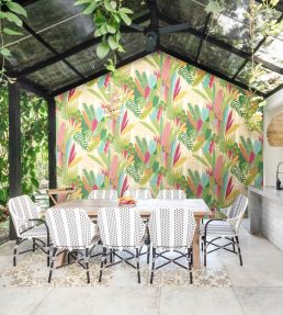 Glasshouse Wallpaper by Ohpopsi Heather & Olive