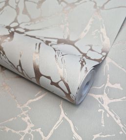 Glaze Wallpaper by 1838 Wallcoverings Coral