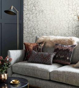 Glaze Wallpaper by 1838 Wallcoverings Natural