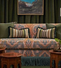 Glencoe Fabric by Madeaux 01 Jewel Tones