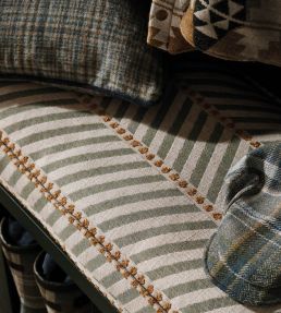 Glencoe Fabric by Osborne & Little Indigo
