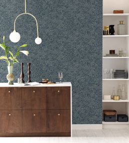 Glow Wallpaper by Caselio Bleu Or