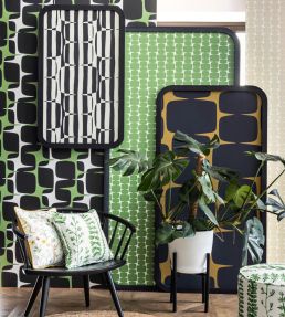 Going Lohko Wallpaper by Scion Juniper / Liquorice