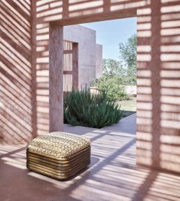 Golconda Fabric by Zinc Taupe
