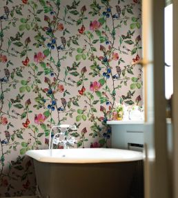 Goldfinch Song Wallpaper by Coordonne Blush