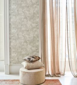 Goldstone Fabric by Villa Nova White