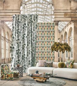 Gorgonian Fabric by Harlequin Espresso / Positar