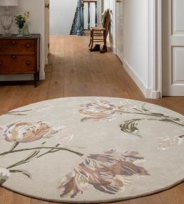 Brink & Campman Gosford Round rug Natural/Sage Green 081307150001 Natural/Sage Green