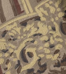 Gothic Wallpaper by Farrow & Ball Red