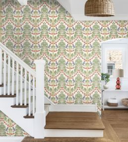 Birds & Cherries Wallpaper by GP & J Baker Multi