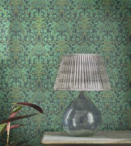 Fritillerie Wallpaper by GP & J Baker Green