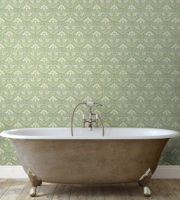 Iris Meadow Wallpaper by GP & J Baker Blue
